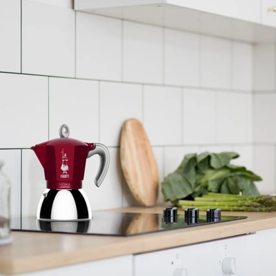 Bialetti - Moka Induction Red 6 Cups