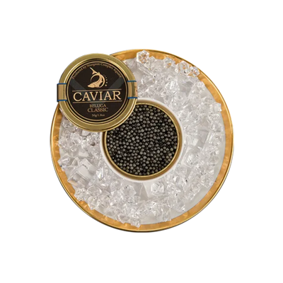Beluga Premium Non-Pasteurized Caviar (GLASS JAR)
