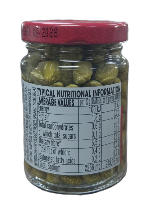 Polli | Capers in Wine Vinegar 100G