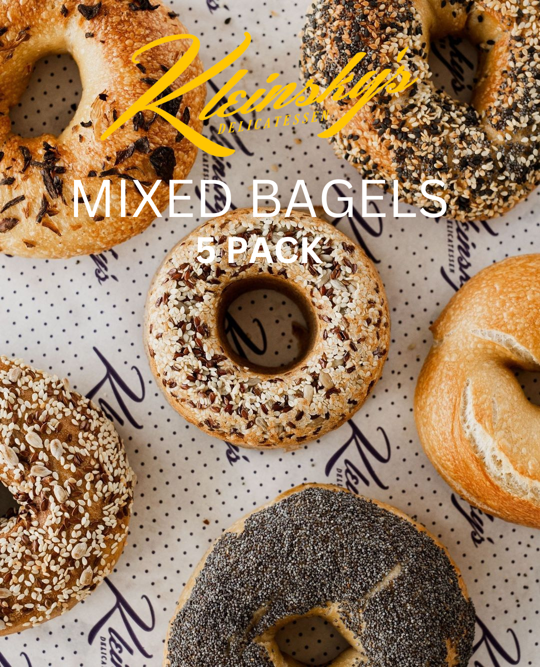 Kleinsky's Mixed Bagels (5 Pack)