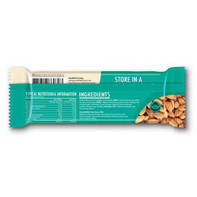 YL Keto Collagen Bar Vanilla Almond 12X52G