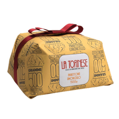 La Torinese | Panettone with Limoncello Hand-Wrapped 500G
