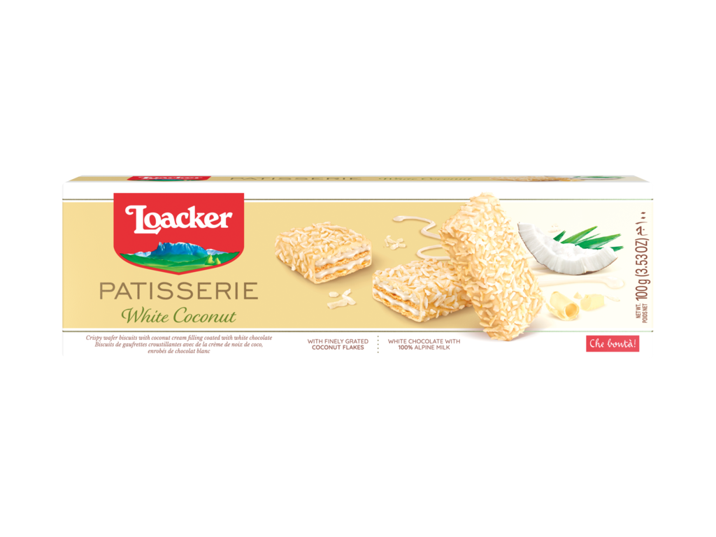 Loacker | Gran Pasticceria White Coconut 100g