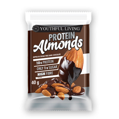 YL | Protein Almonds Dark Chocolate 12X40G