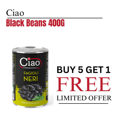 Ciao | Black Beans 400G Bundle | BUY 5 & GET 1 FREE