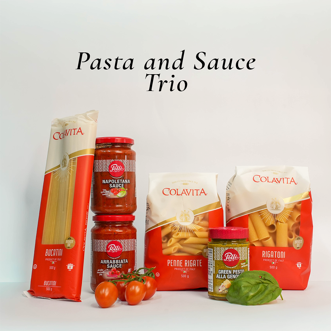 Pasta & Sauce Trio