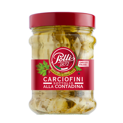 Polli | Artichokes with Fine Herbs in Oil 285G
