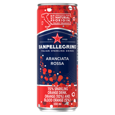 Sanpellegrino | Italian Sparkling Drinks | Blood Orange 330ML