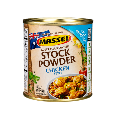 Massel | Salt Reduced Stock Powder Chicken Style 140G (VEGAN SUITABLE)