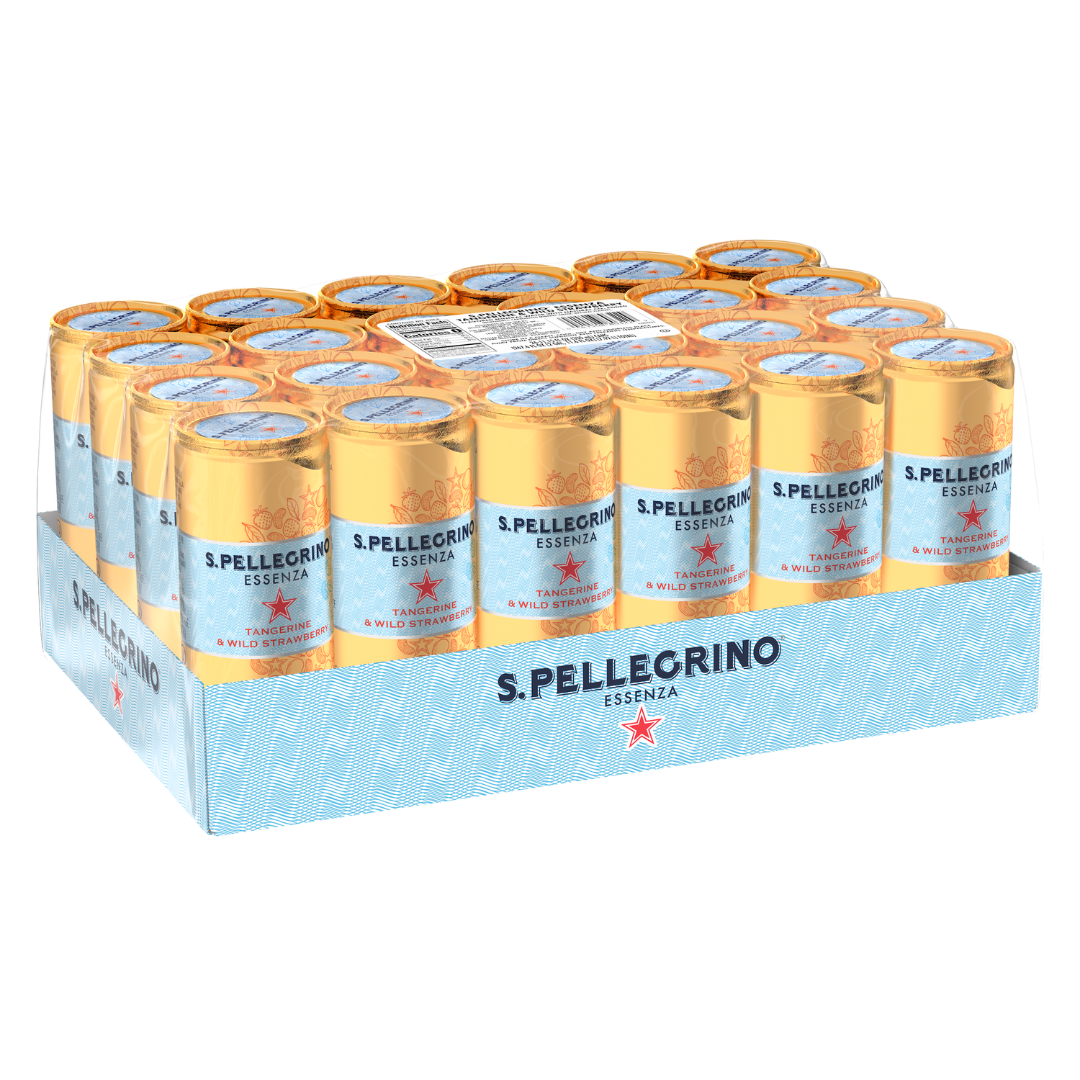 S.Pellegrino | Essenza Tangerine & Wild Strawberry 330ML