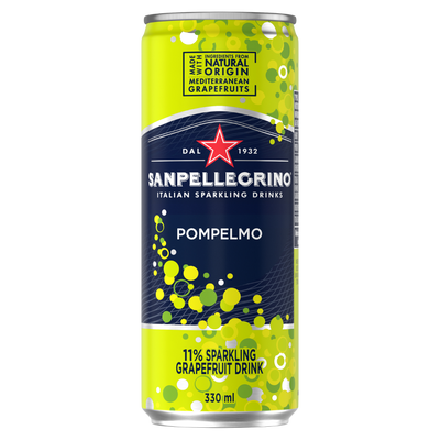 Sanpellegrino | Italian Sparkling Drinks | White Grapefruit 330ML