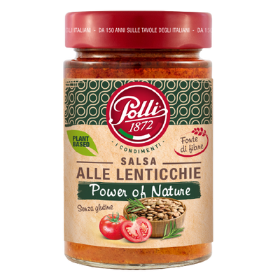 Polli | Plant Based Lentils Pasta Sauce 190G