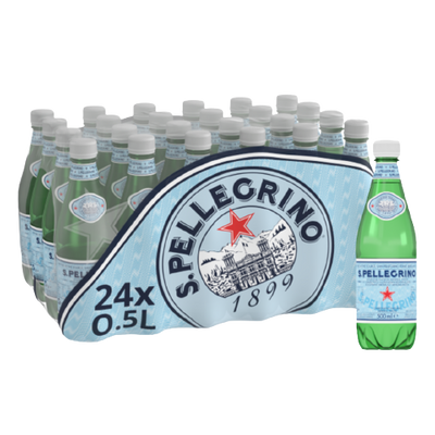 S.Pellegrino | Sparkling Mineral Water PET 24X500ML