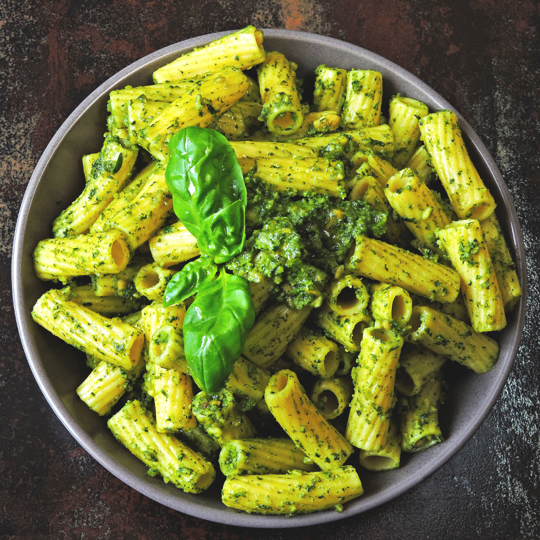 Basil Green Pesto Pasta