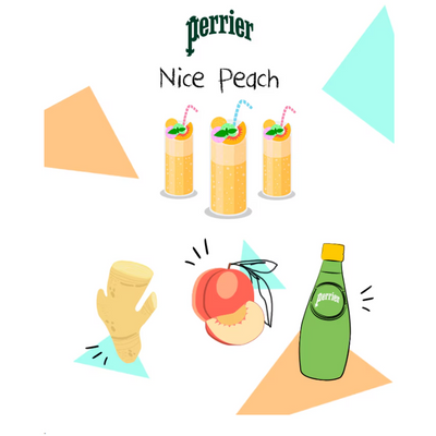 PERRIER Nice Peach