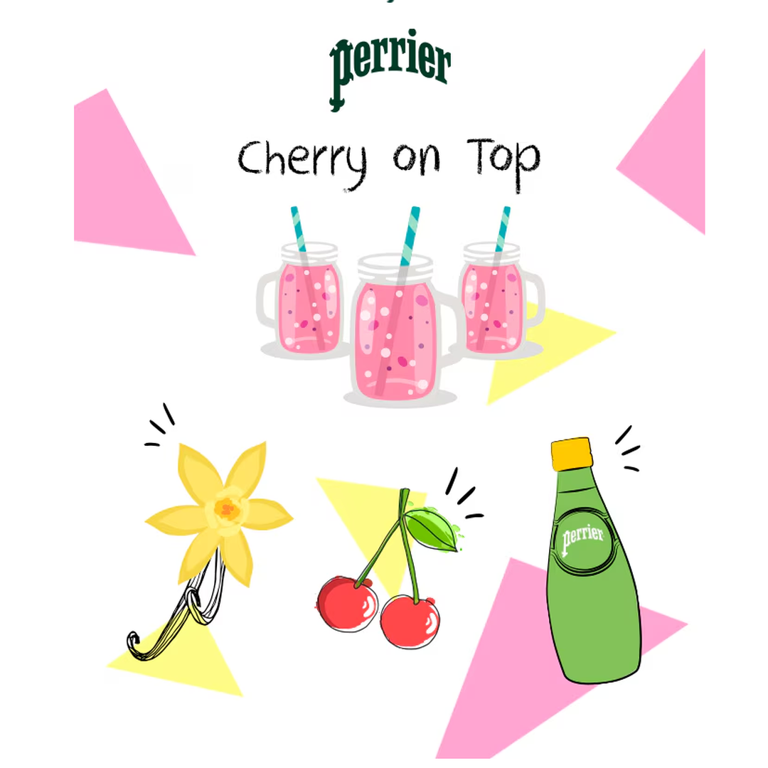 PERRIER Cherry on Top