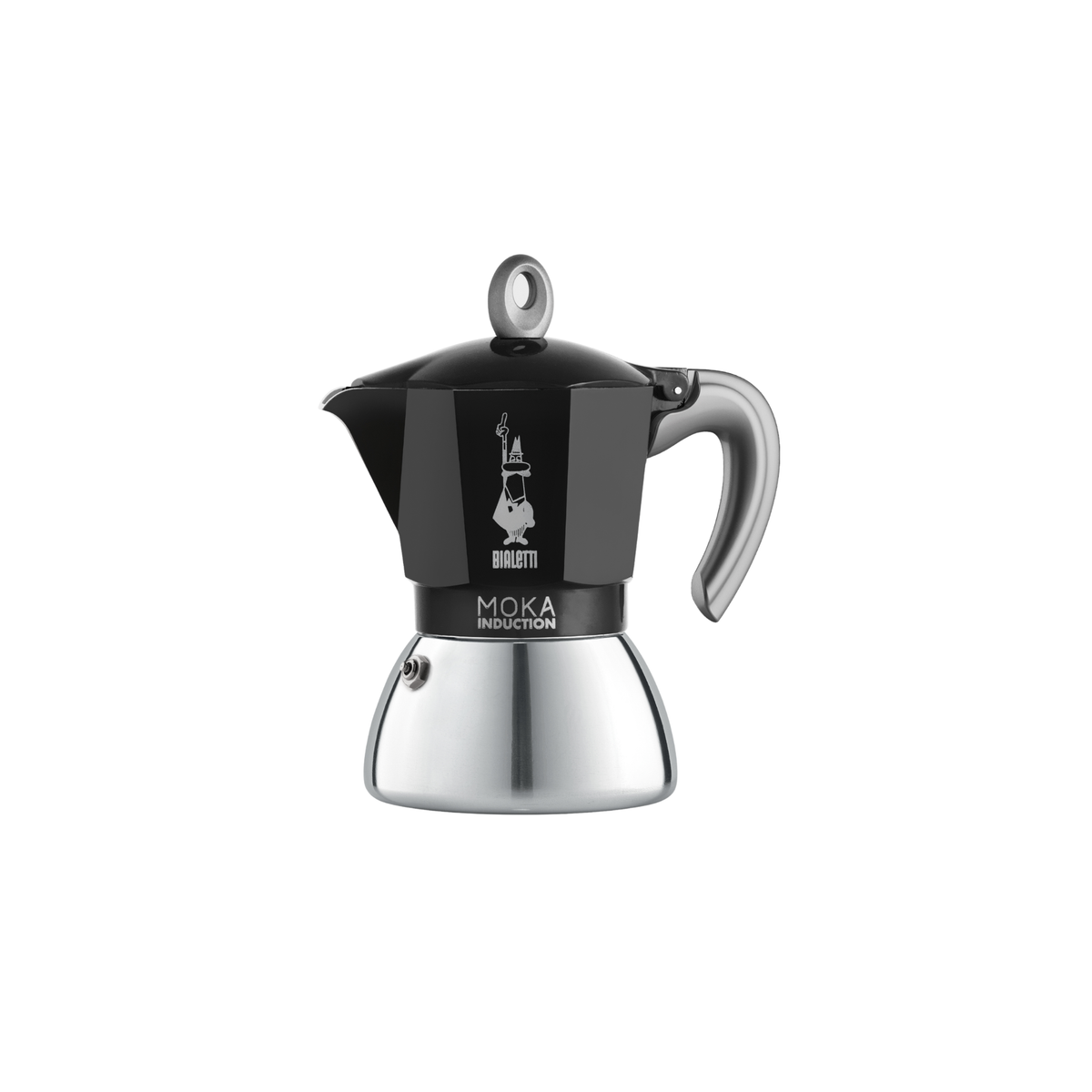 Bialetti - Moka Induction Black 4 Cups