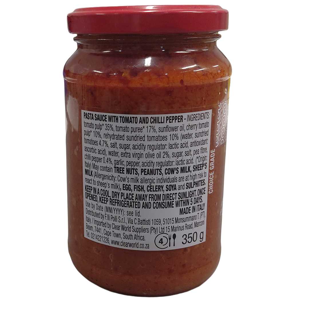Polli | Arrabbiata Sauce 350G