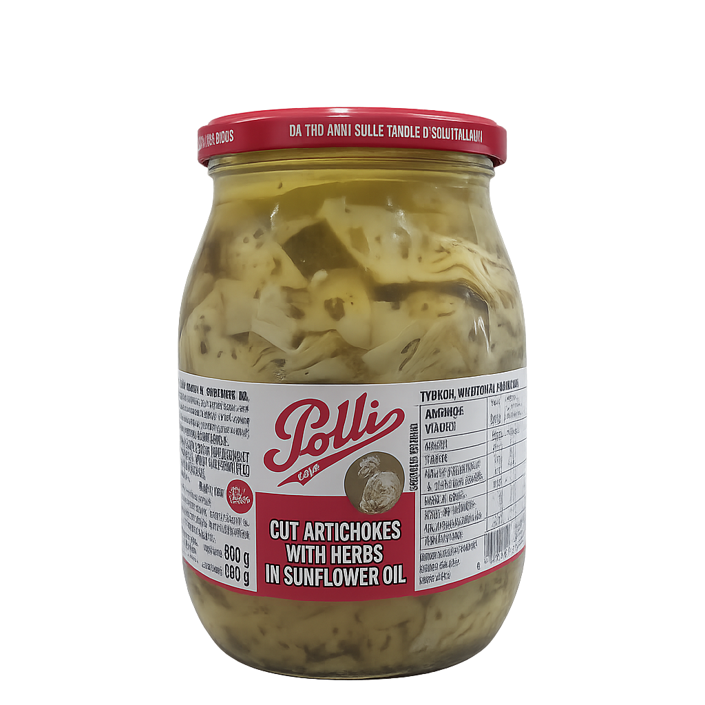 Polli | Cut Artichokes With Fine Herbs 950G
