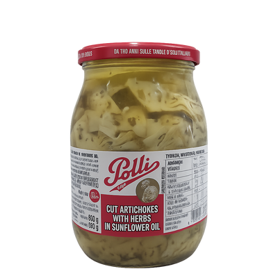 Polli | Cut Artichokes With Fine Herbs 950G