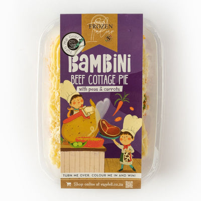 Villa San Govanni | Bambini Beef Cottage Pie with Peas and Carrots 225G