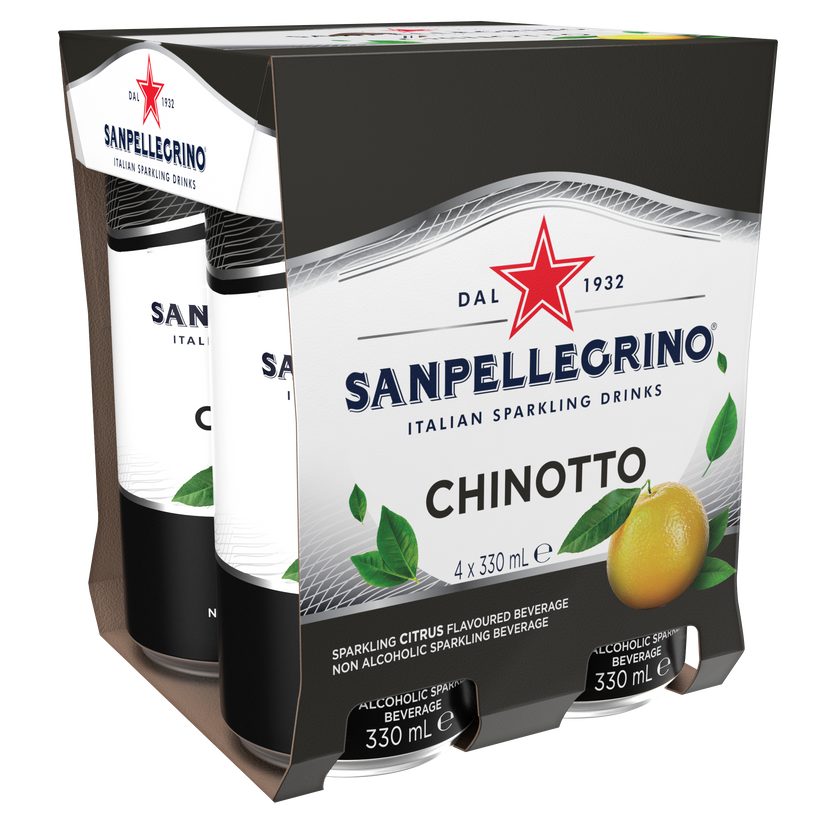 Sanpellegrino Italian Sparkling Drinks Chinotto 330ML Italian