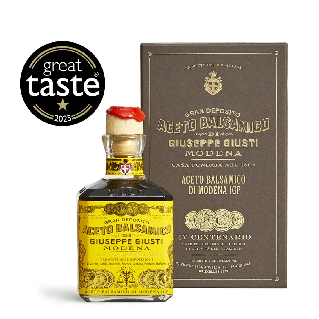 Giusti | Quarto Centenario 4 Medal Cubica 250ML