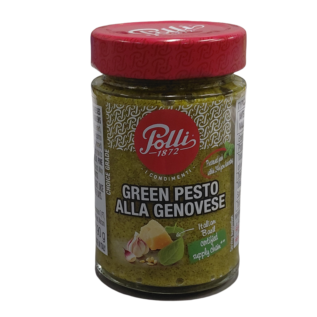 Polli | Basil Green Pesto with Garlic 190G