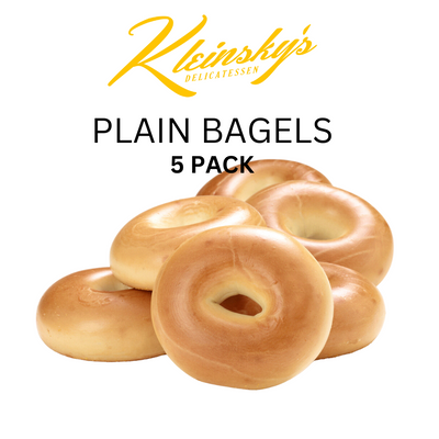 Kleinsky's Plain Bagels (5 Pack)