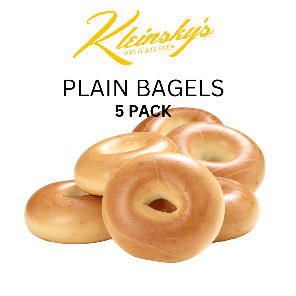 Kleinsky's Plain Bagels (5 Pack)