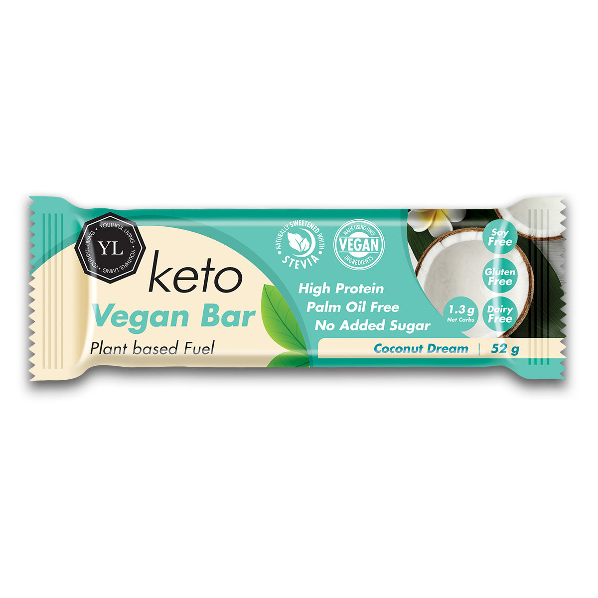 YL | Vegan Keto Bar Coconut Dream 12X52G