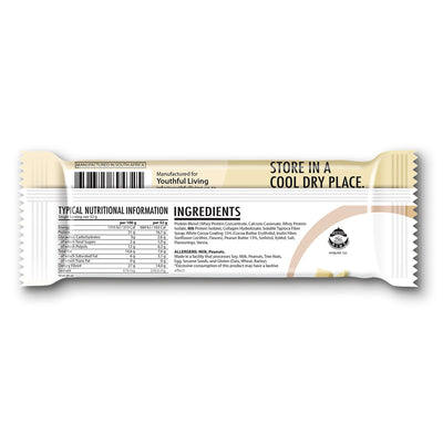 YL Keto Collagen Bar White Chocolate Peanut Butter 12X52G