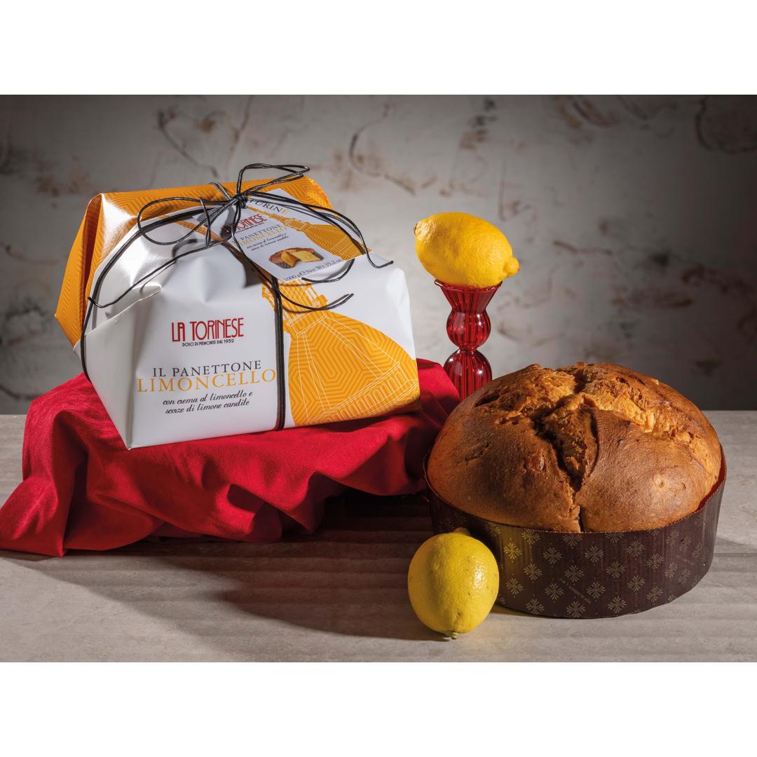 La Torinese | Panettone with Limoncello Hand-Wrapped 500G