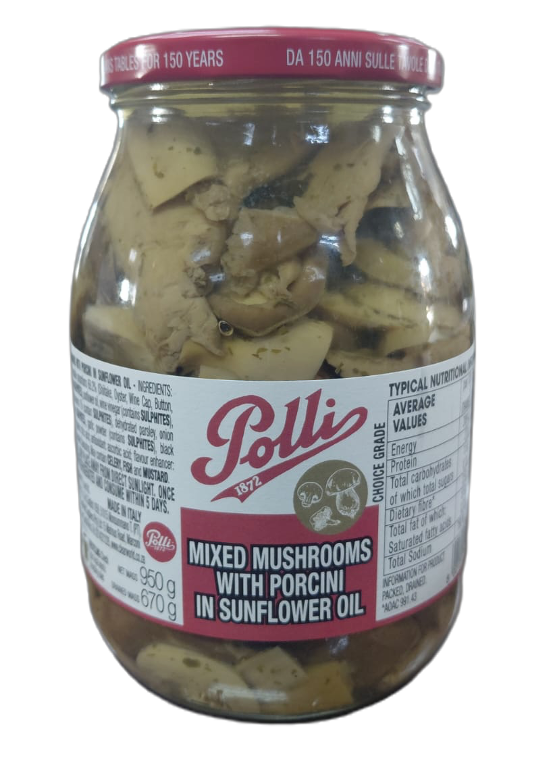 Polli | Mushroom Mix with Porcini 950G