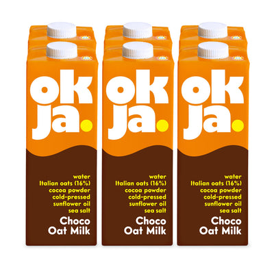 Okja | Cacao Oat Milk  6 x 1 Litre