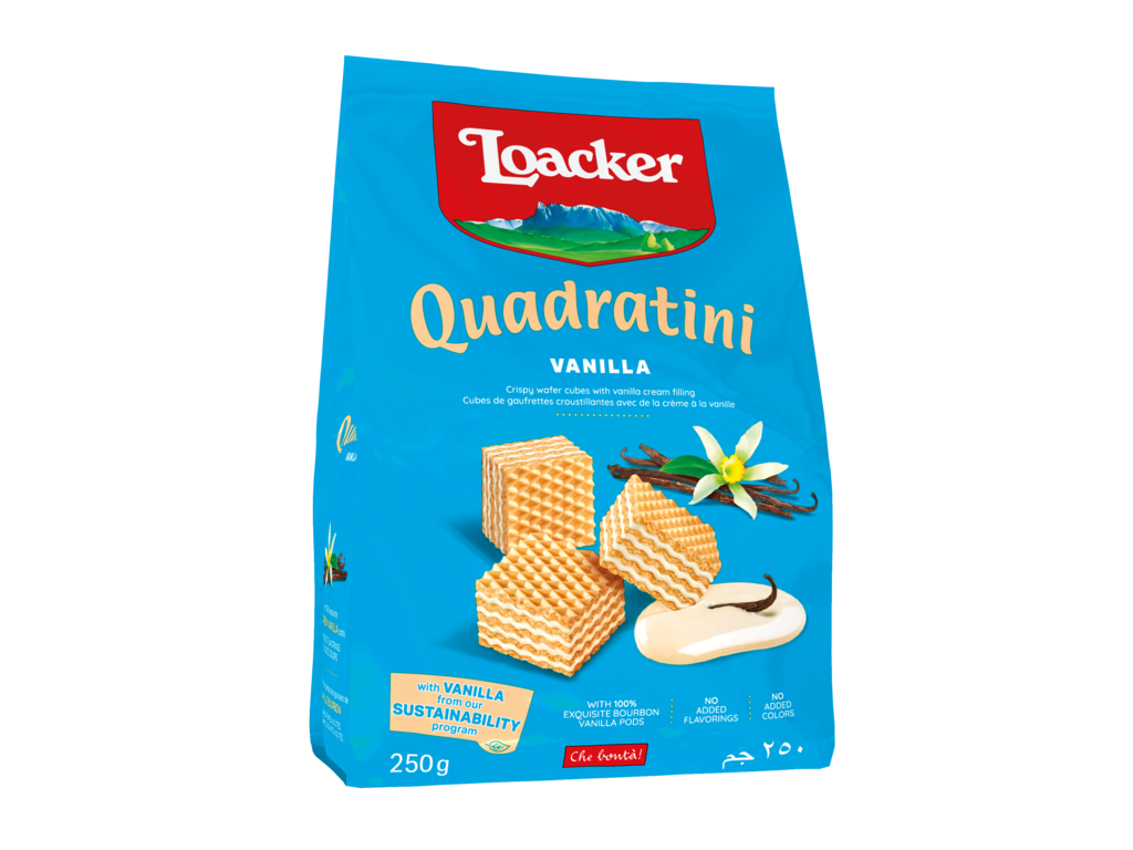 Loacker | Quadratini Vanilla 125g – Italian Deli Online