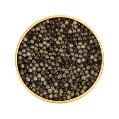 Russian Sturgeon Premium Non-Pasteurized Caviar (GLASS JAR)