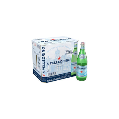 S.Pellegrino | Sparkling Mineral Water GLASS 12X750ML