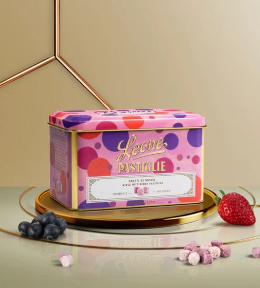 Pastiglie Leone | Strawberry, Raspberry & Blueberry Jellies Gift Tin 200G