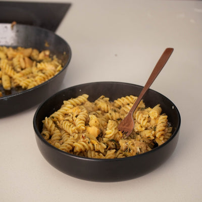 Creamy Artichoke Fusilli