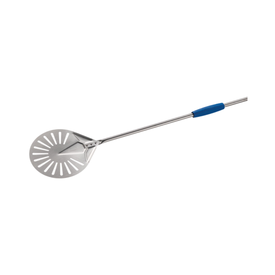 GI Metal | Stainless Steel Perforated Round Small Pizza Peel 20cm
