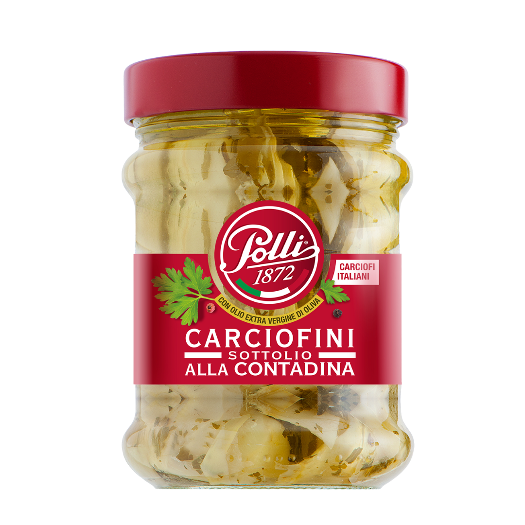 Polli | Artichokes with Fine Herbs in Oil 285G