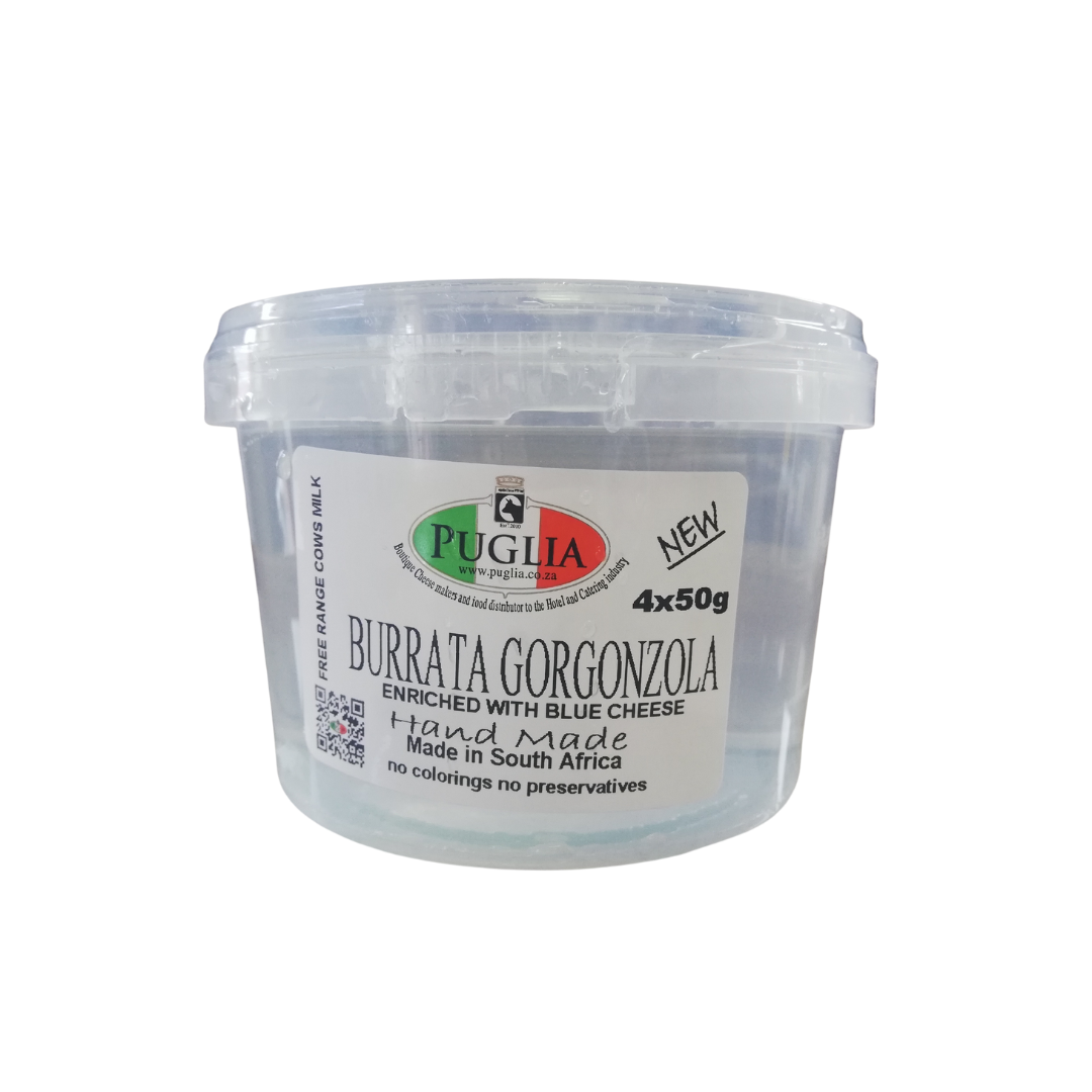 Burrata Gorgonzola Balls 4X50G | Available in CPT only