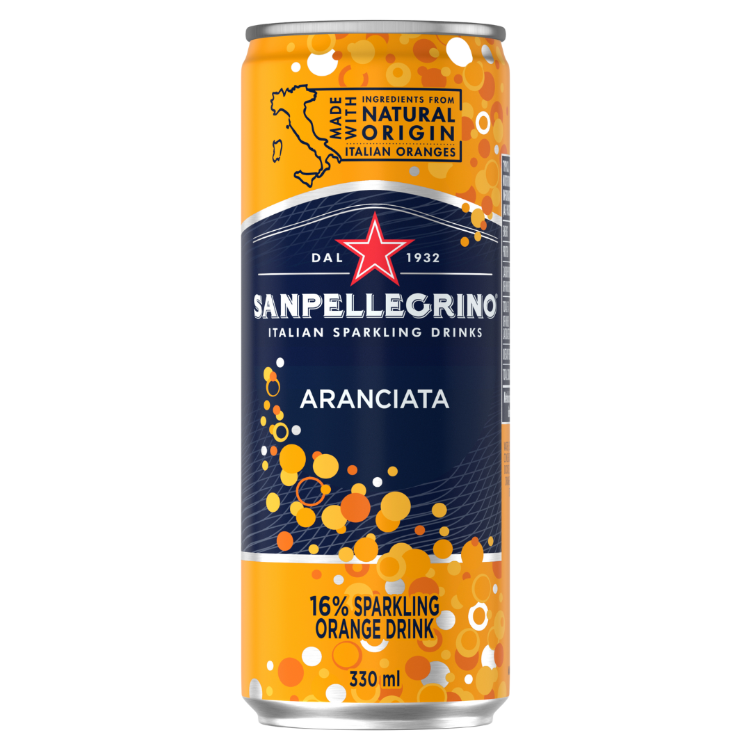 Sanpellegrino | Italian Sparkling Drinks | Orange 330ML