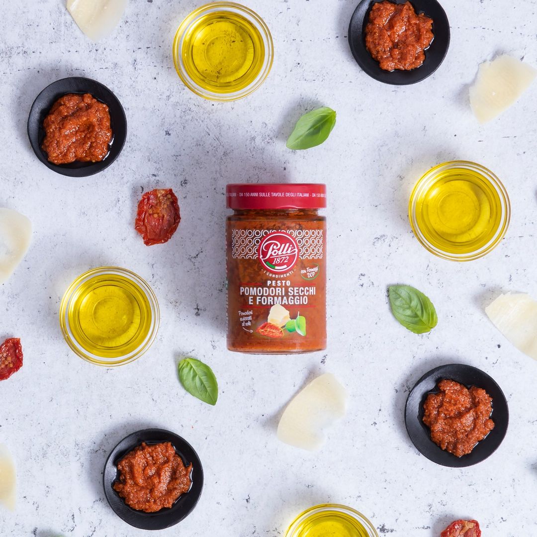 Polli | Sundried Tomatoes and Cheese Pesto 190G