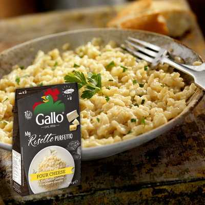 Riso Gallo | 12 Minute Four Cheese Risotto 175G