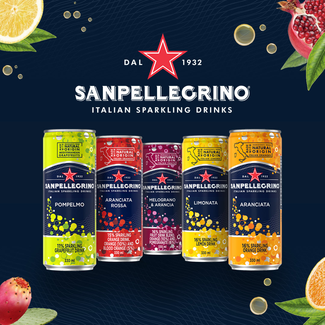 Sanpellegrino | Italian Sparkling Drinks | Orange 330ML