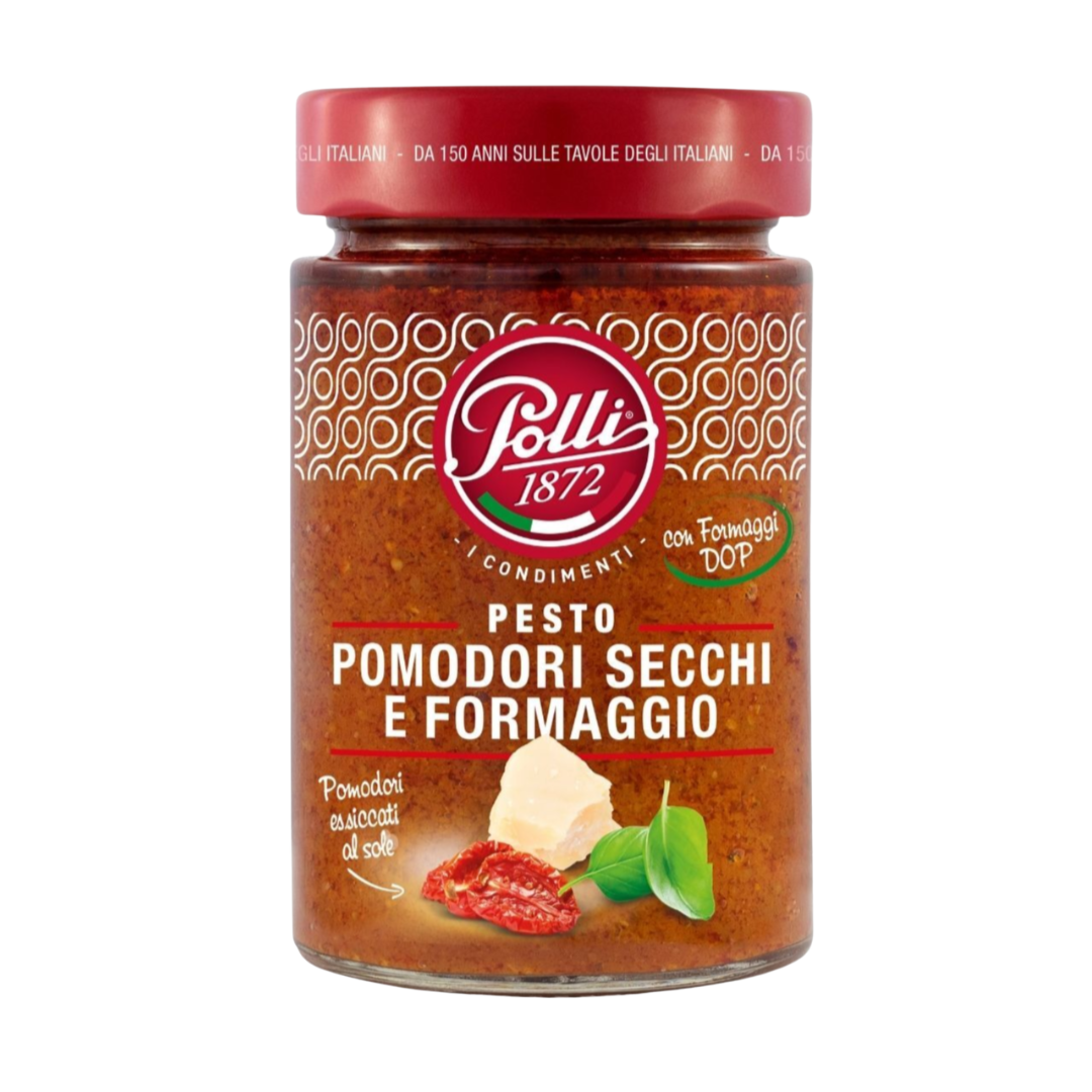 Polli | Sundried Tomatoes and Cheese Pesto 190G