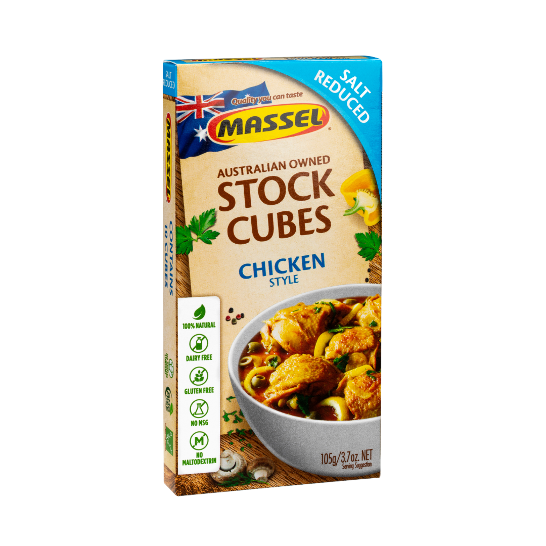 Massel | Ultracube Salt Reduced Chicken Style Stock Cubes 105G (VEGAN SUITABLE)